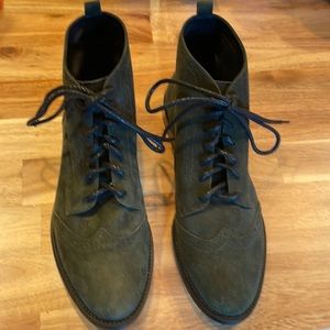 Suede Booties size 37